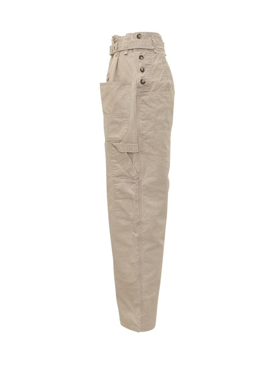 Isabel Marant Étoile Marant Étoile Cargo byxor med bälte
