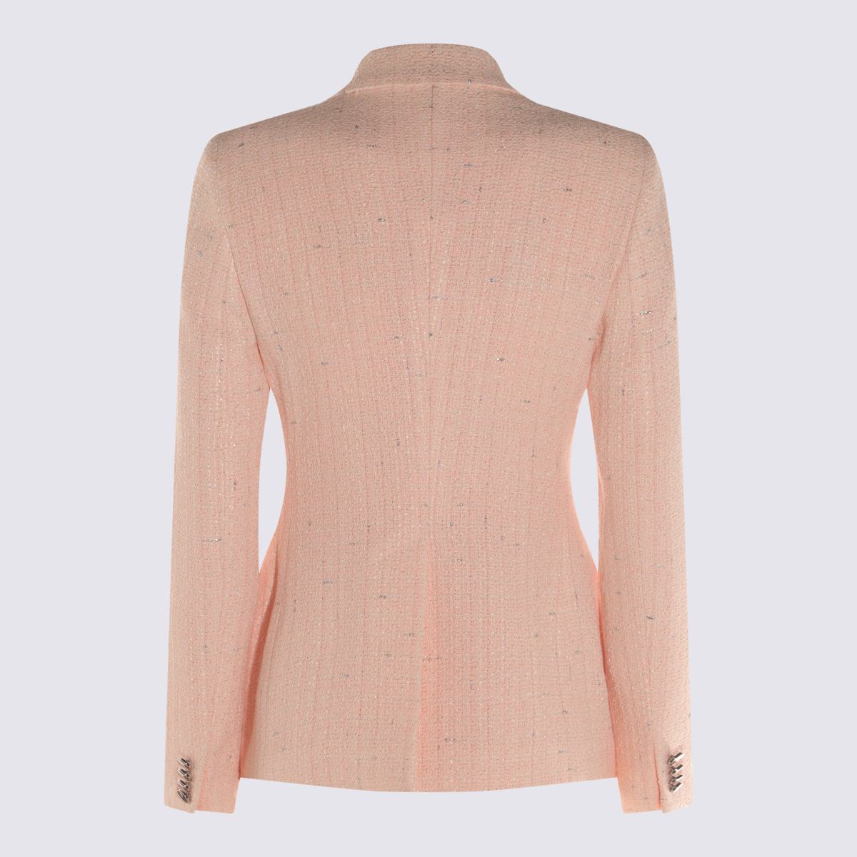 Tagliatore Ivory Cotton Blazer