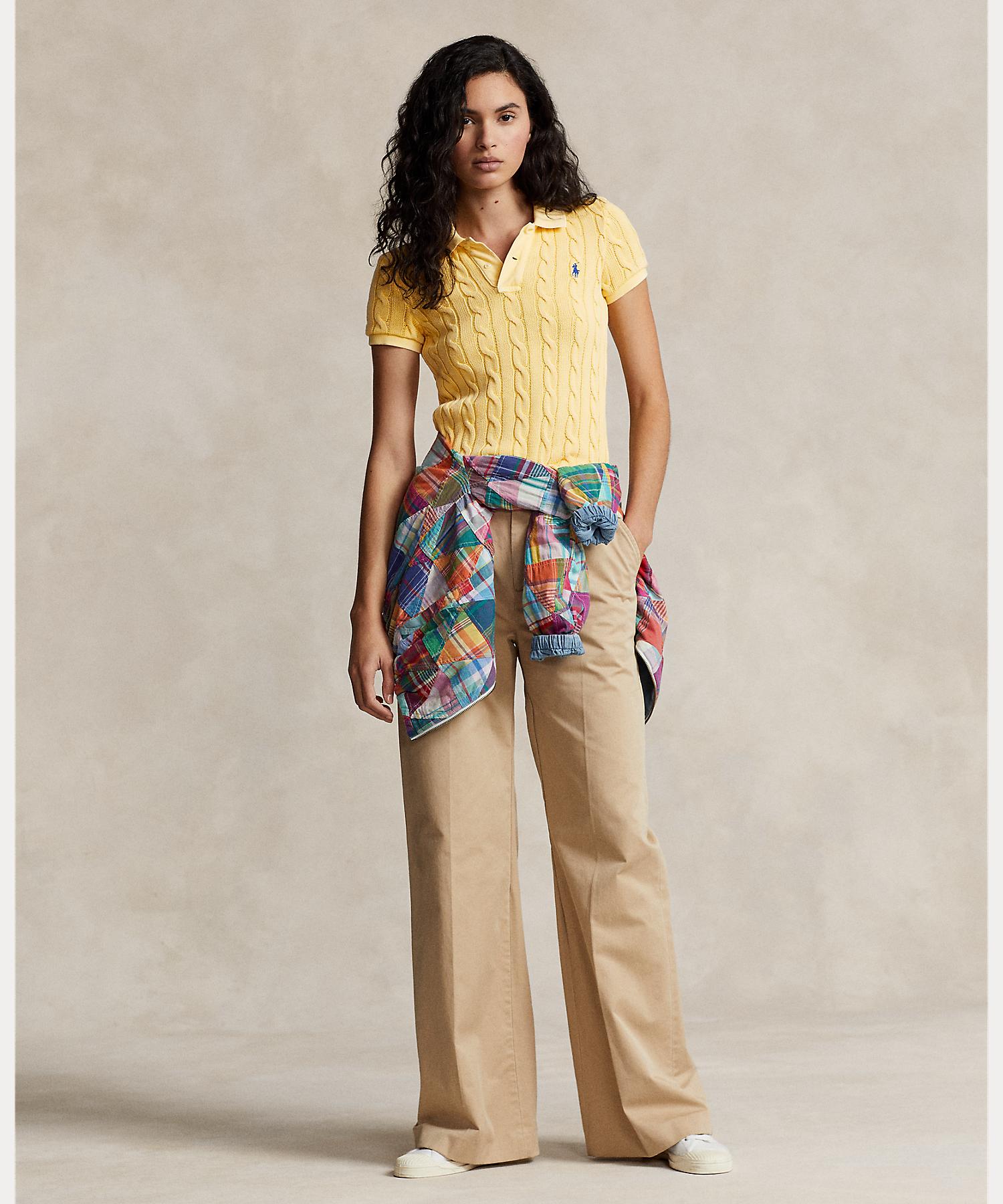 Polo Ralph Lauren kabelstickad pikétröja