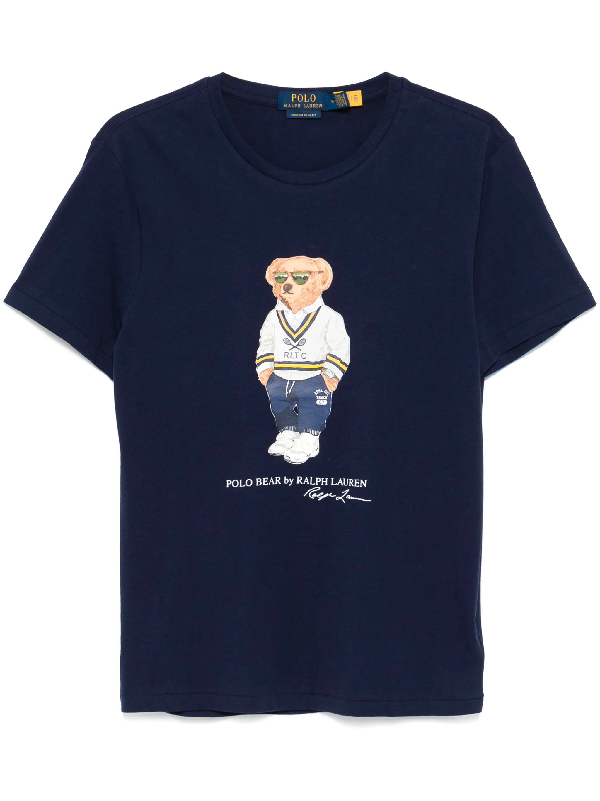 Polo Bear Anpassad Slim-Fit T-shirt