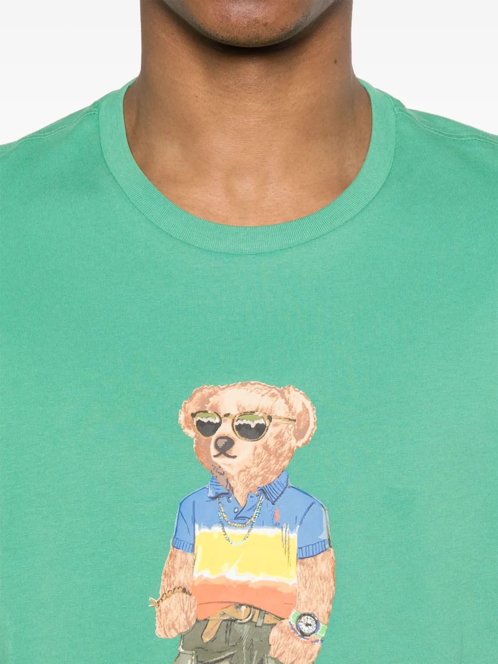 Polo Bear Anpassad Slim-Fit T-shirt