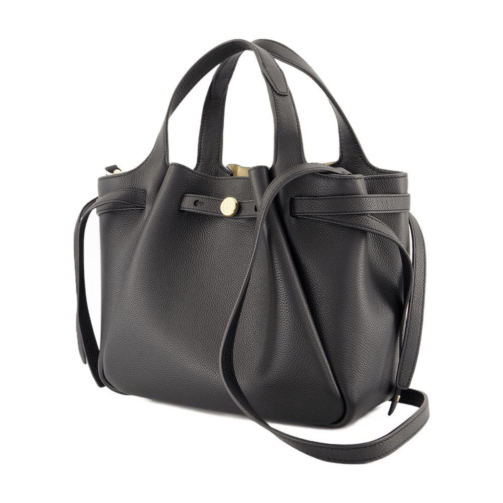 Tory Burch Romy Pebbled Satchel-väska