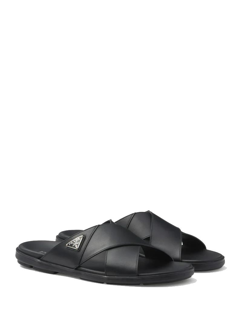 Prada Lädersandaler