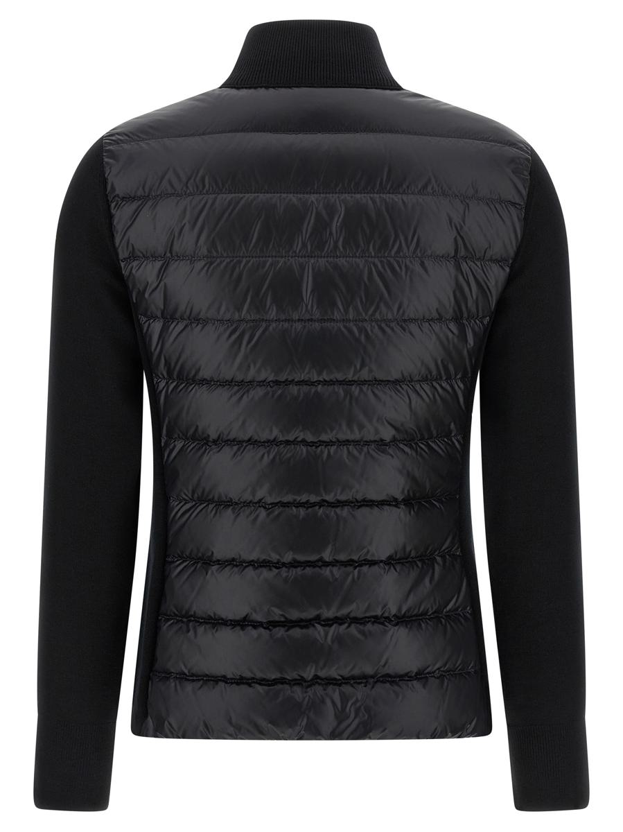 Moncler kofta i två material