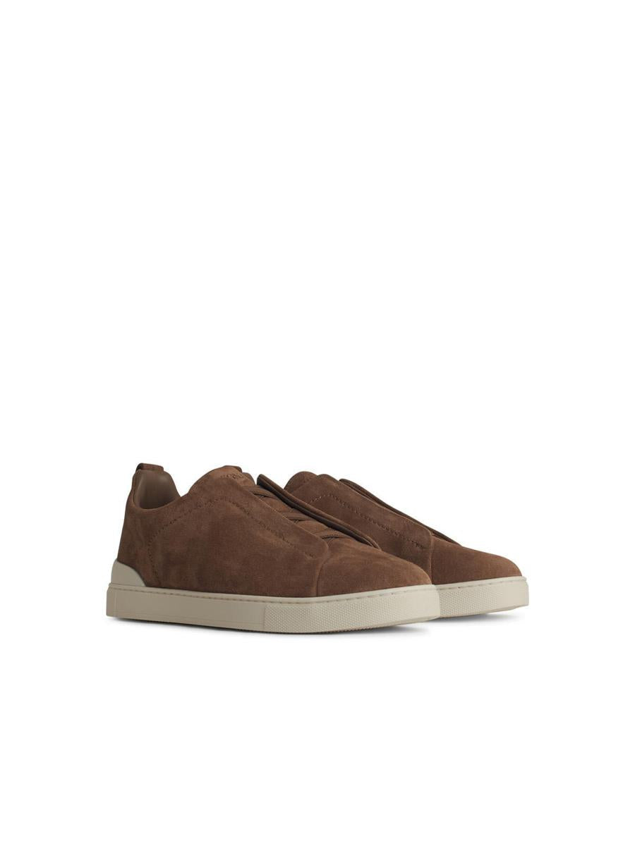 Zegna 'Triple' bruna mockasneakers