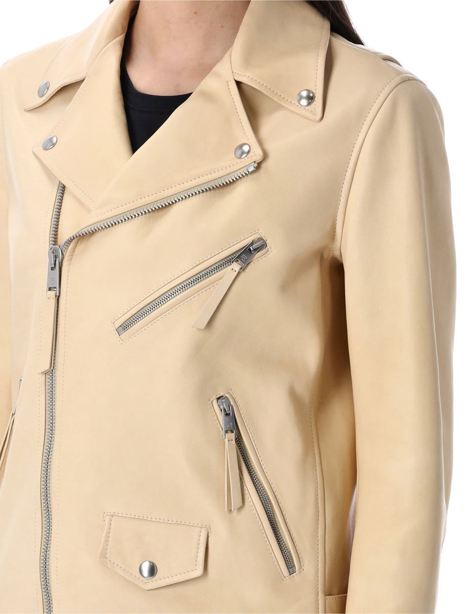 Ralph Lauren fårskinnsläder motojacka