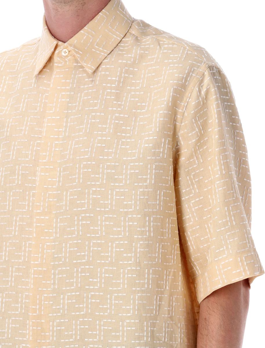 Fendi Ff Jacquardskjorta