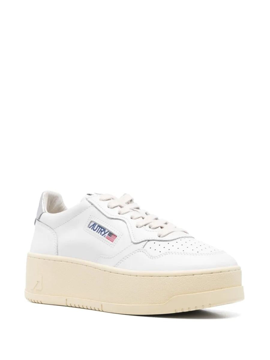 Autry "Platform Low" Lädersneakers Skor