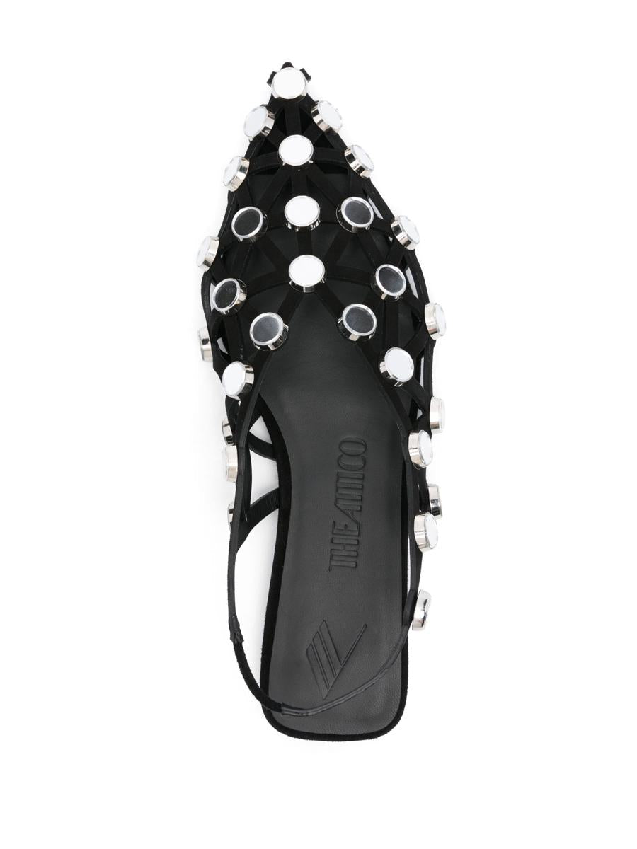 Attico Grid Slingback Sandaler