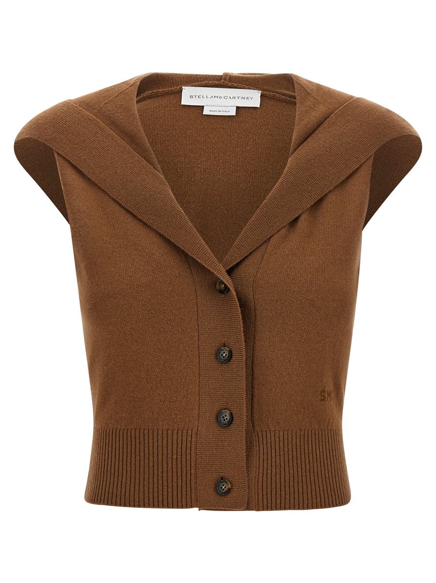 Stella McCartney 'Cosy Knit Hood' Topp