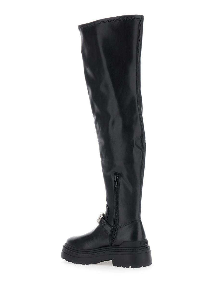 Mia 26 - Stövel Stretch Spridning/Nappa
