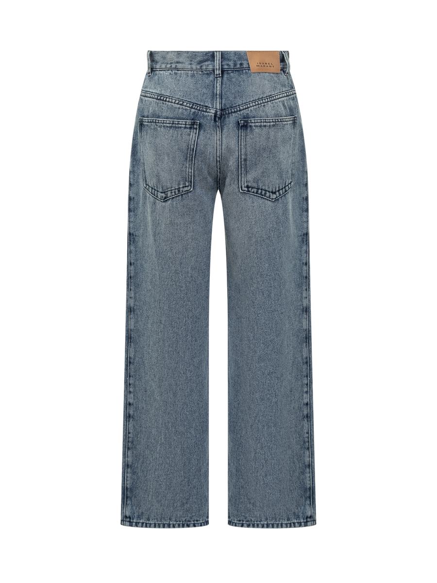 Isabel Marant Isabel Marant Högmidjade Raka Blå Jeans