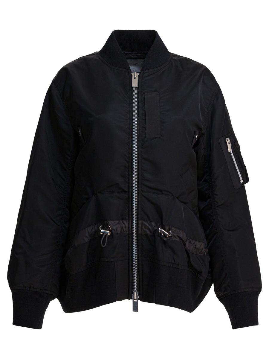 Sacai nylon twill bomberjacka