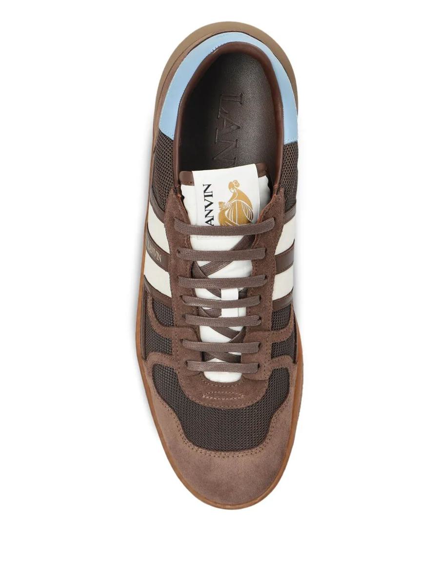 Lanvin "Clay" Sneakers med genomskinlig sula