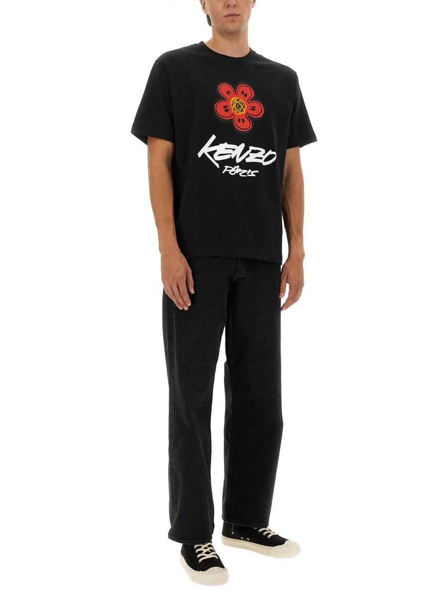 "Kenzo X Futura 2000" T-shirt