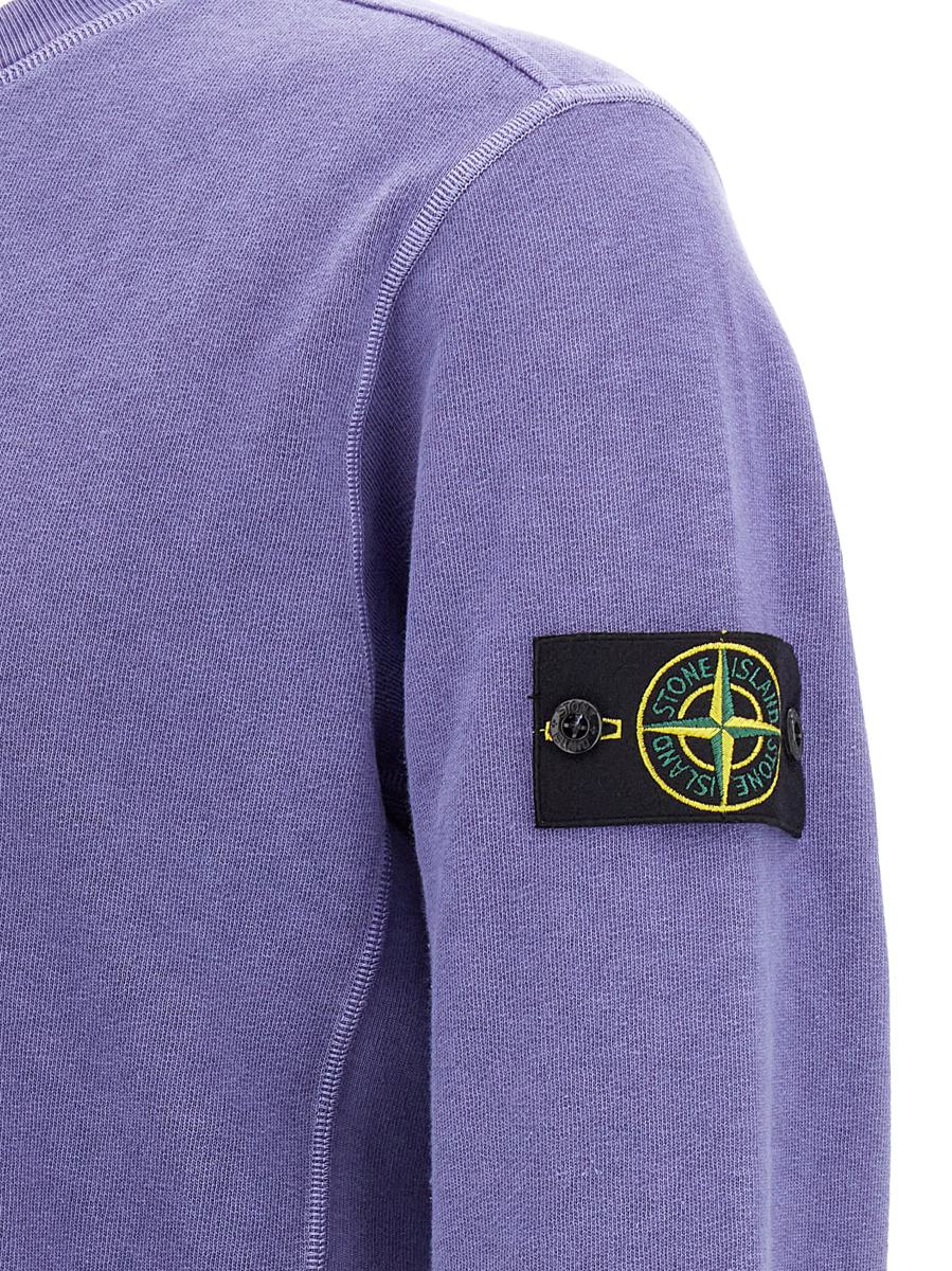 Stone Island-tröja med logotypmärke