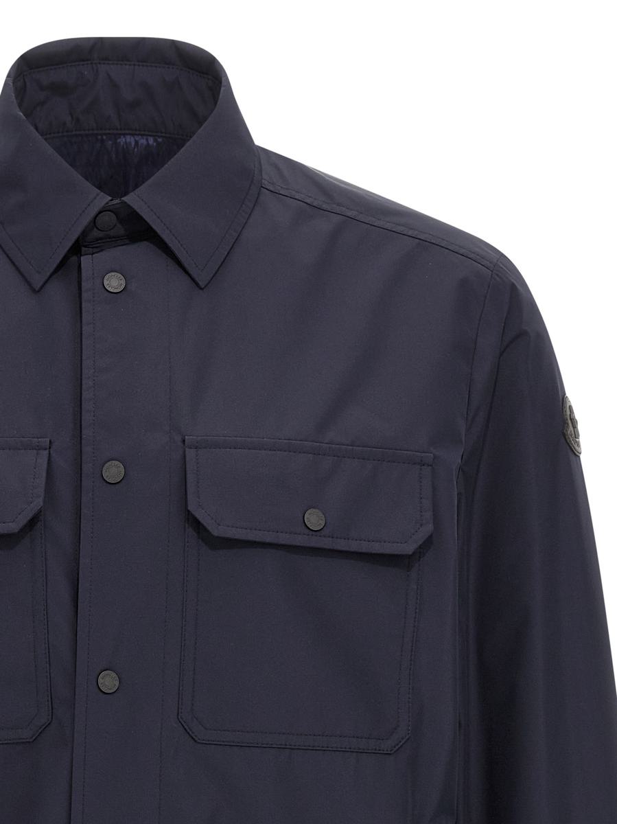 Moncler Tech Fabric-skjorta