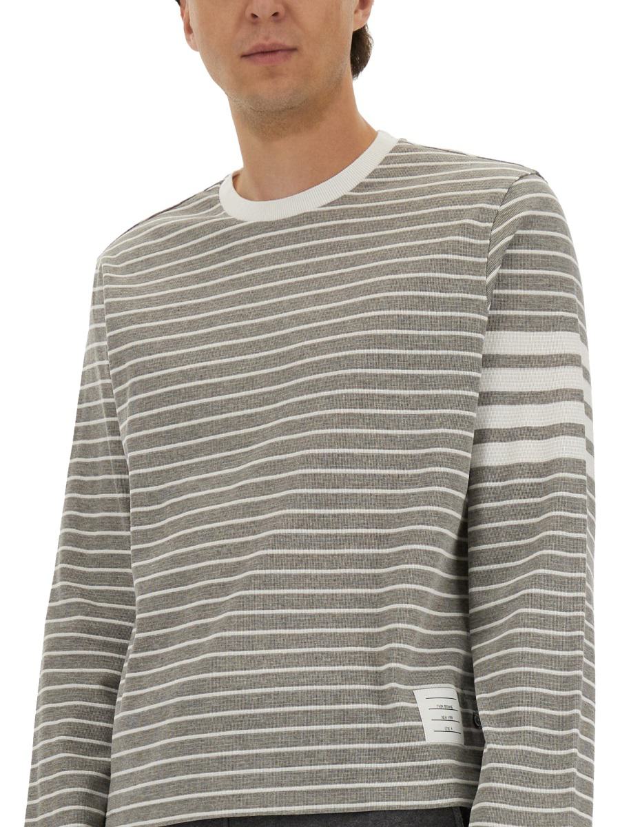Thom Browne randig t-shirt