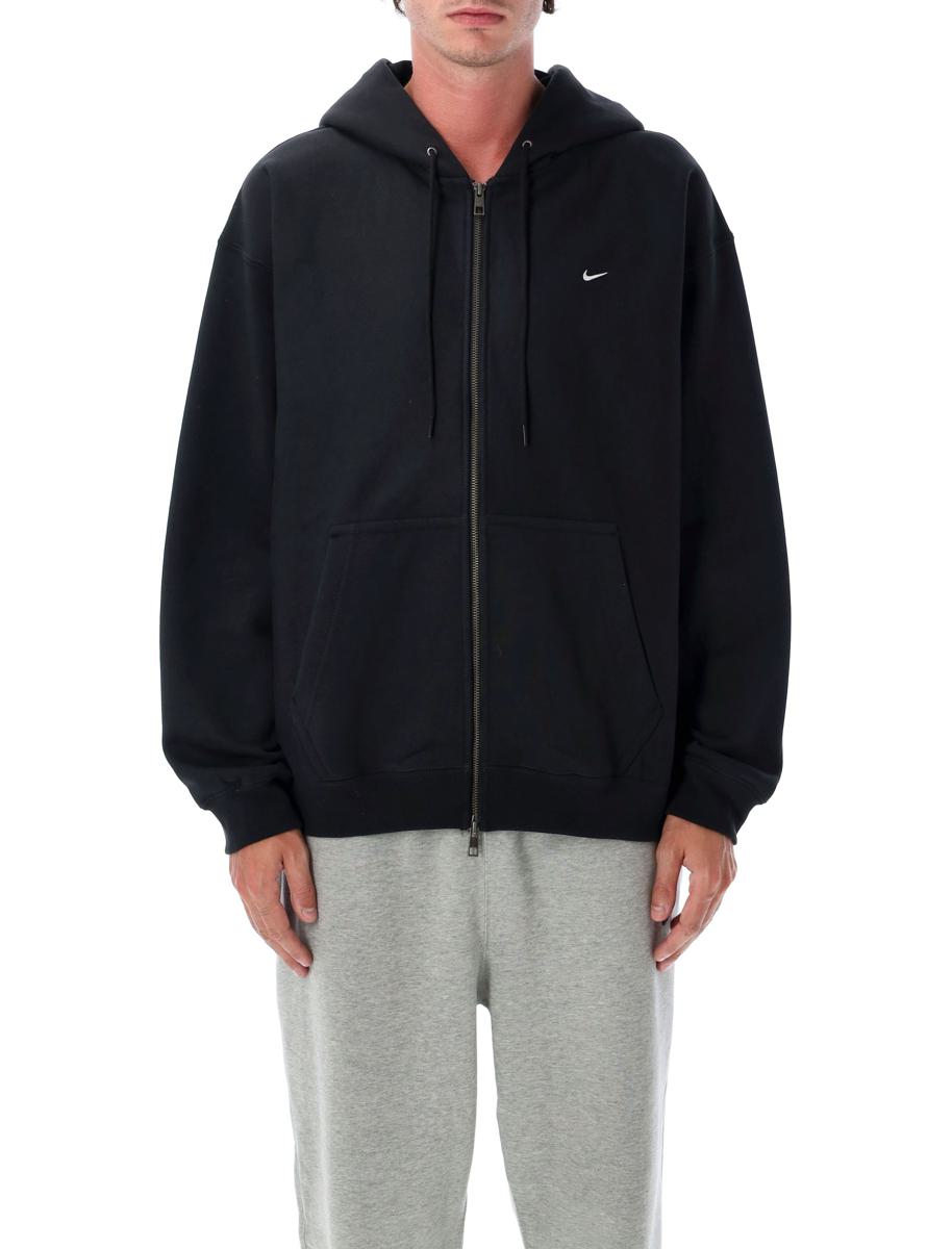 Nike Solo Swoosh Fleece Hoodie med Dragkedja