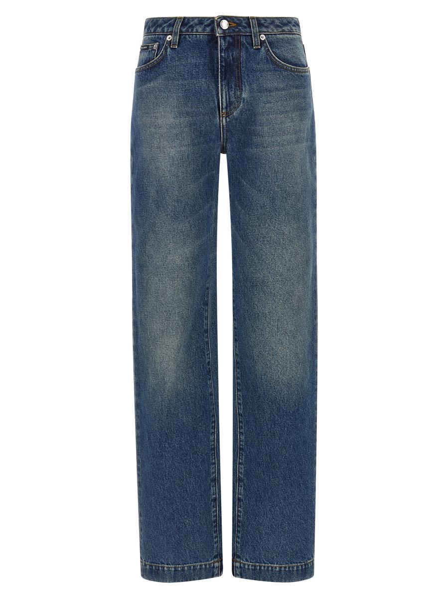 Dolce & Gabbana-jeans med logotyp