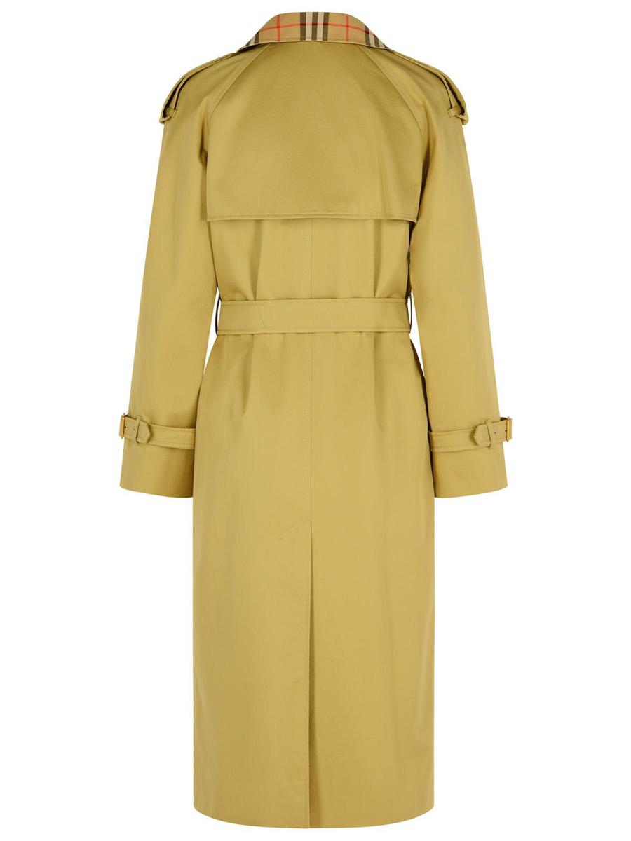 Burberry 'Castleford' Grön bomullstretchcoat