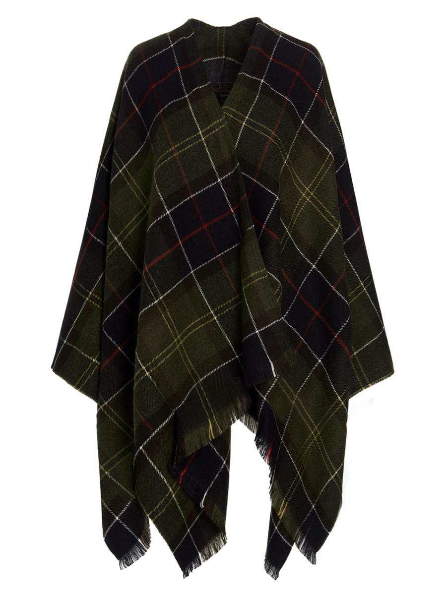 Barbour 'Staffin Tartan Serape' Cape