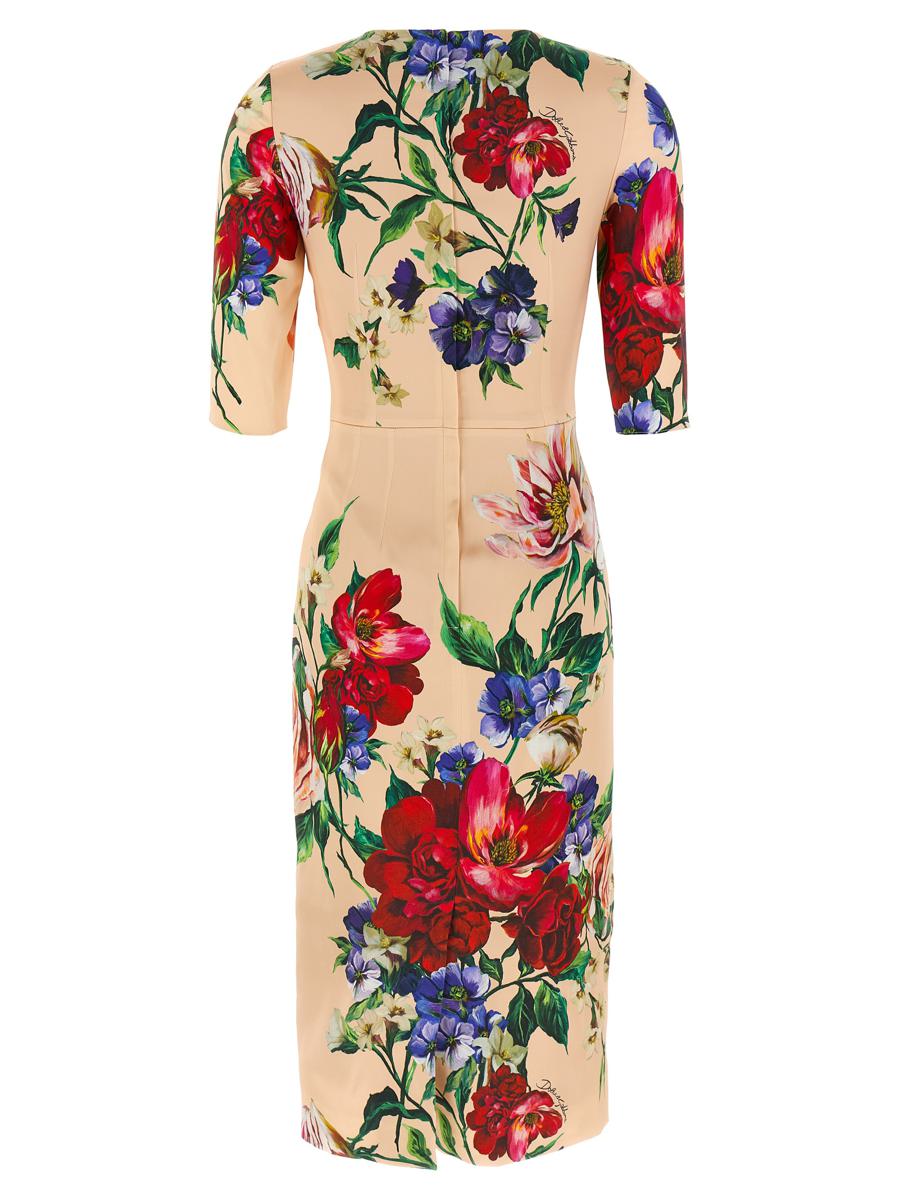 Dolce & Gabbana Blommig Klänning