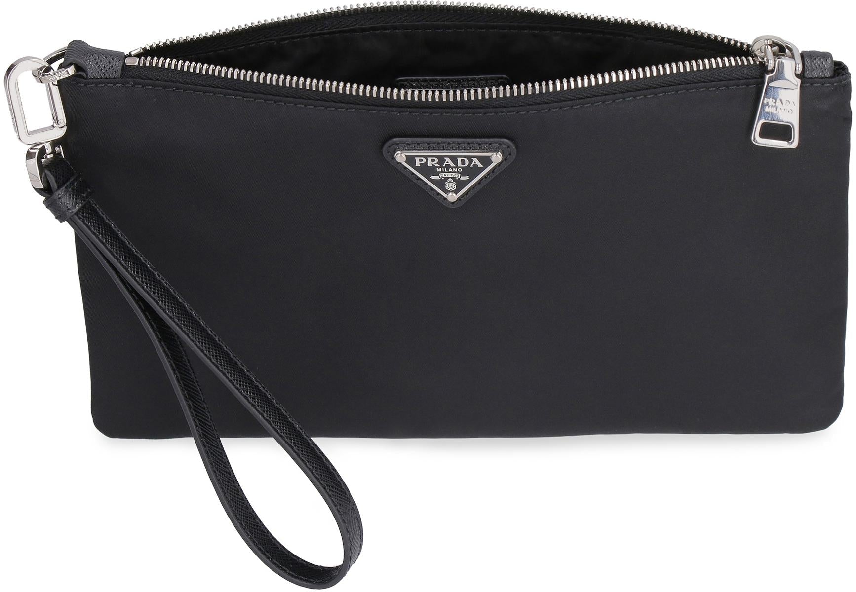 Prada Re-Nylon Pocketväska med Logotyp
