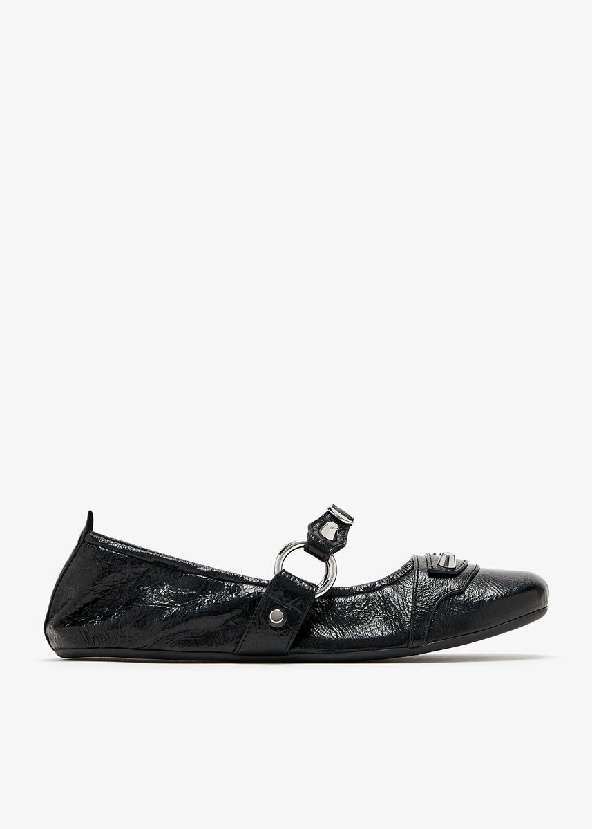 Balenciaga "City" Ballerinaskor