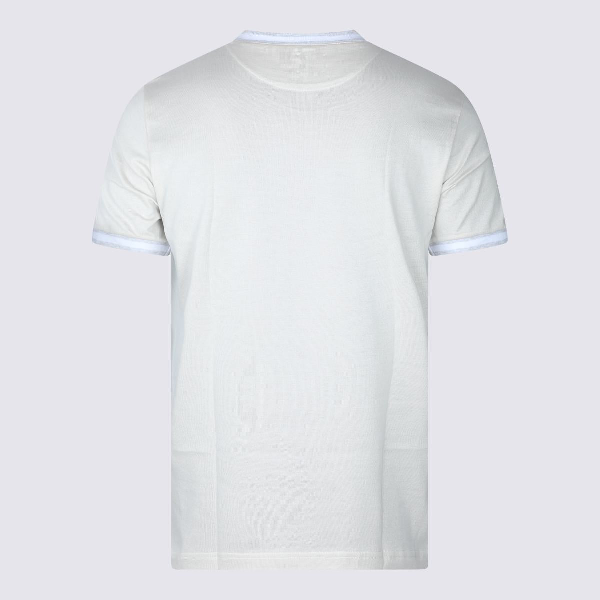 Eleventy Beige Och Grå T-shirt