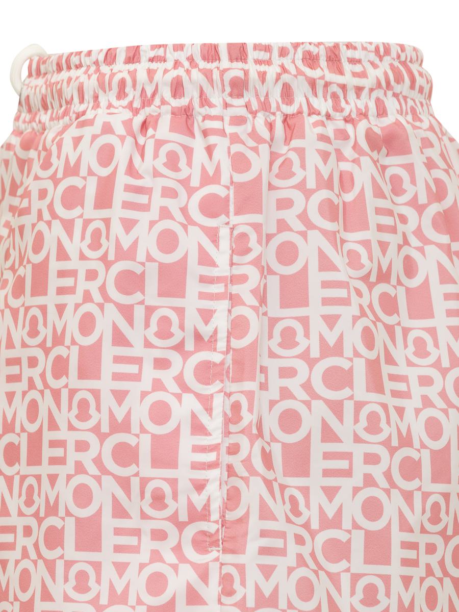 Moncler Shorts Med Logotyp