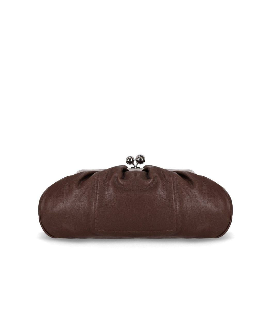 Weekend Max Mara Pasticcino Cristin Stor Mörkbrun Kuvertväska