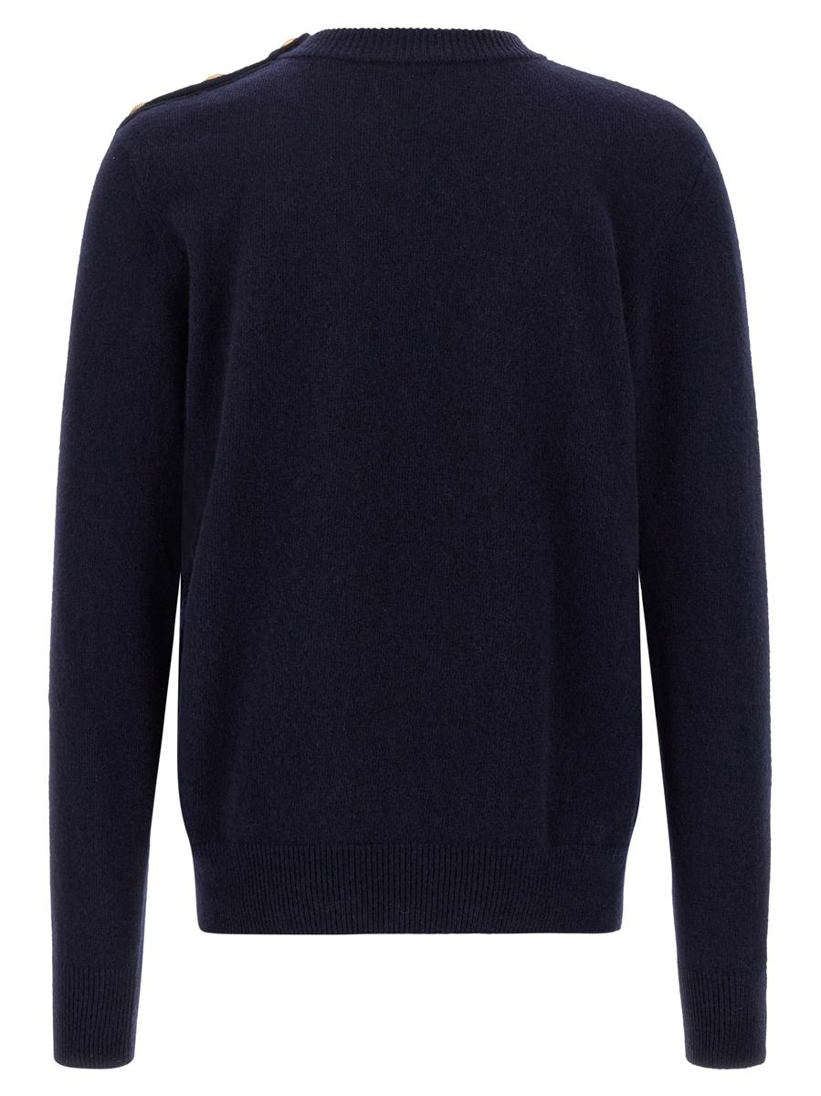 Balmain 'Leone Catena' Knapptröja