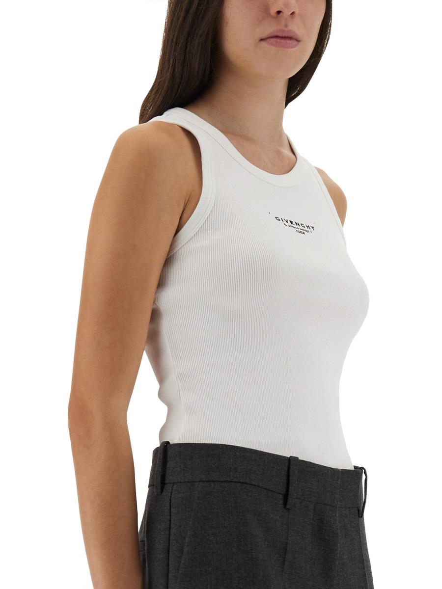 Givenchy smal linne med logotyptryck