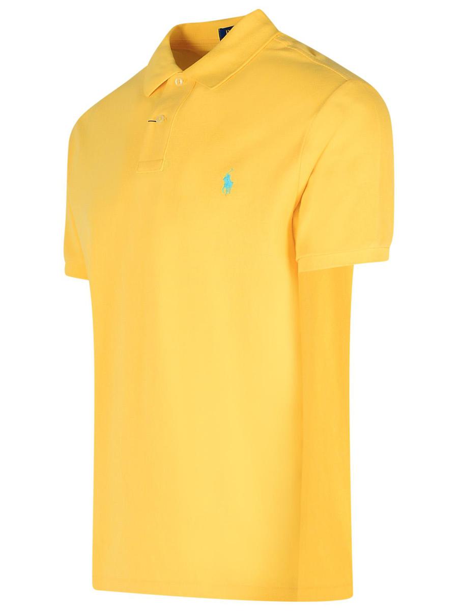 Polo Ralph Lauren Gul bomullspikétröja
