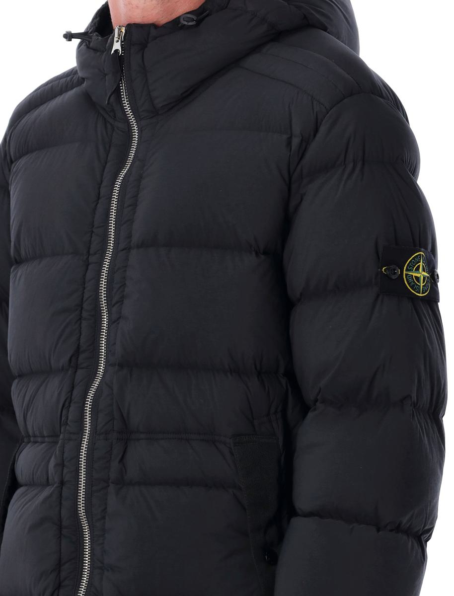 Stone Island sömlös nylon dunjacka