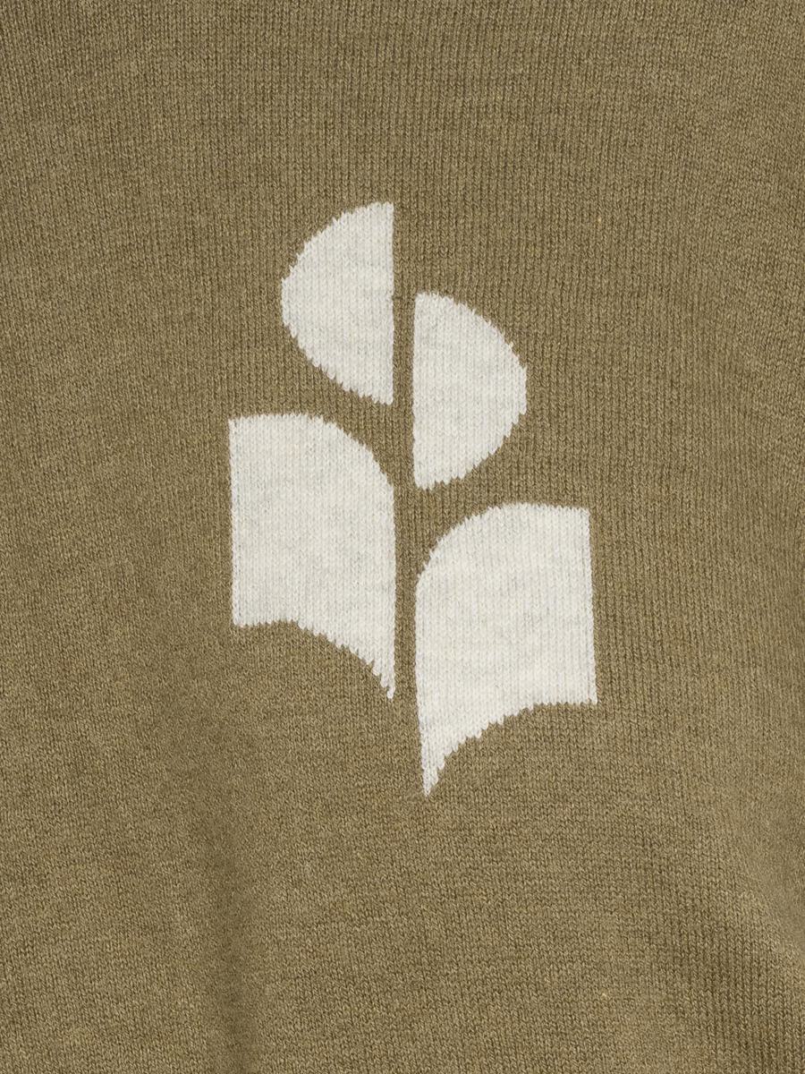 Isabel Marant Étoile Ivory Marant Étoile Logotröja