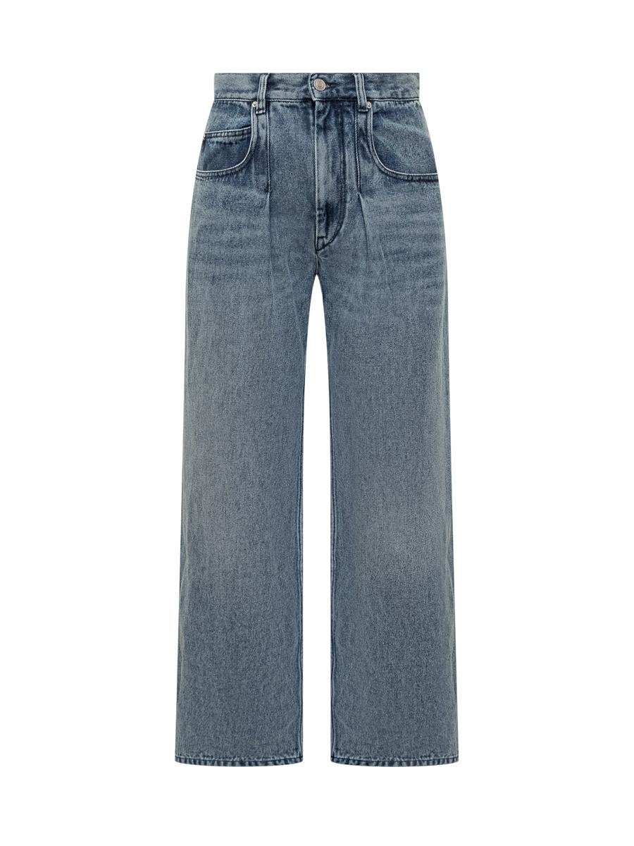 Isabel Marant Isabel Marant Högmidjade Raka Blå Jeans