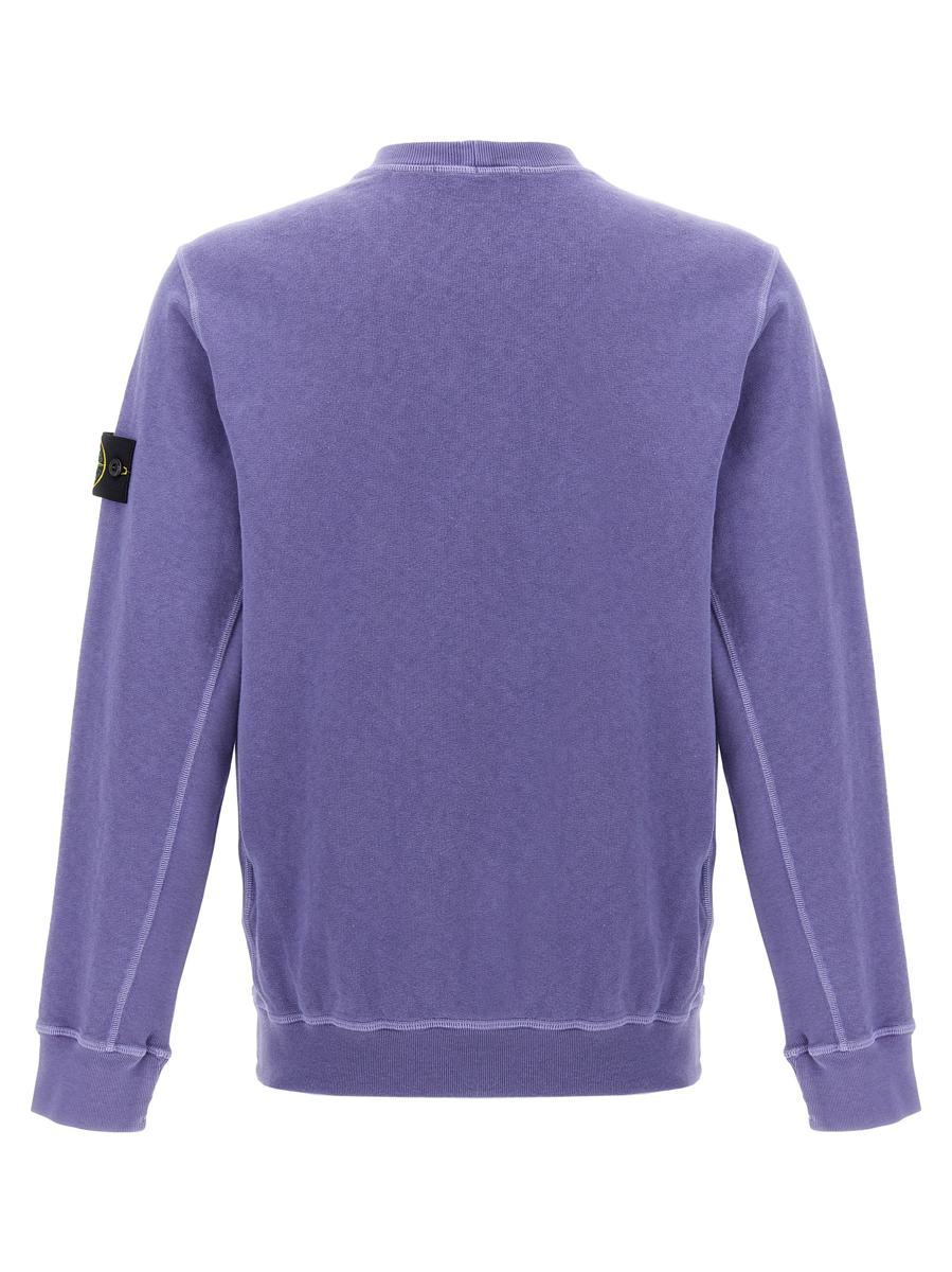 Stone Island-tröja med logotypmärke
