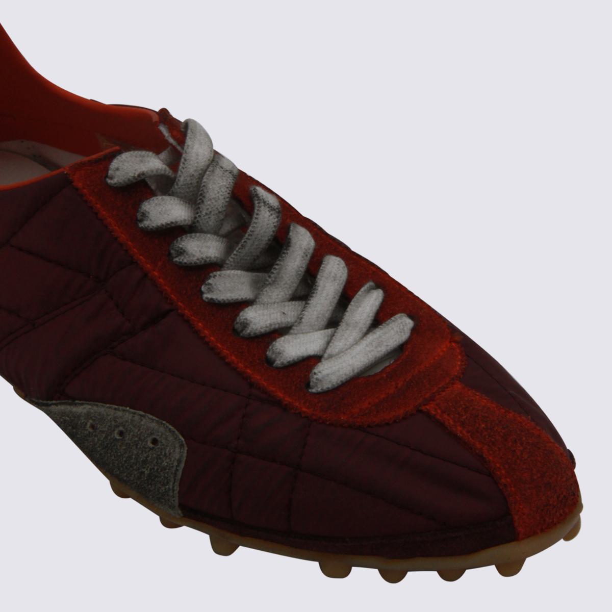 Maison Margiela Mörkröda Sneakers