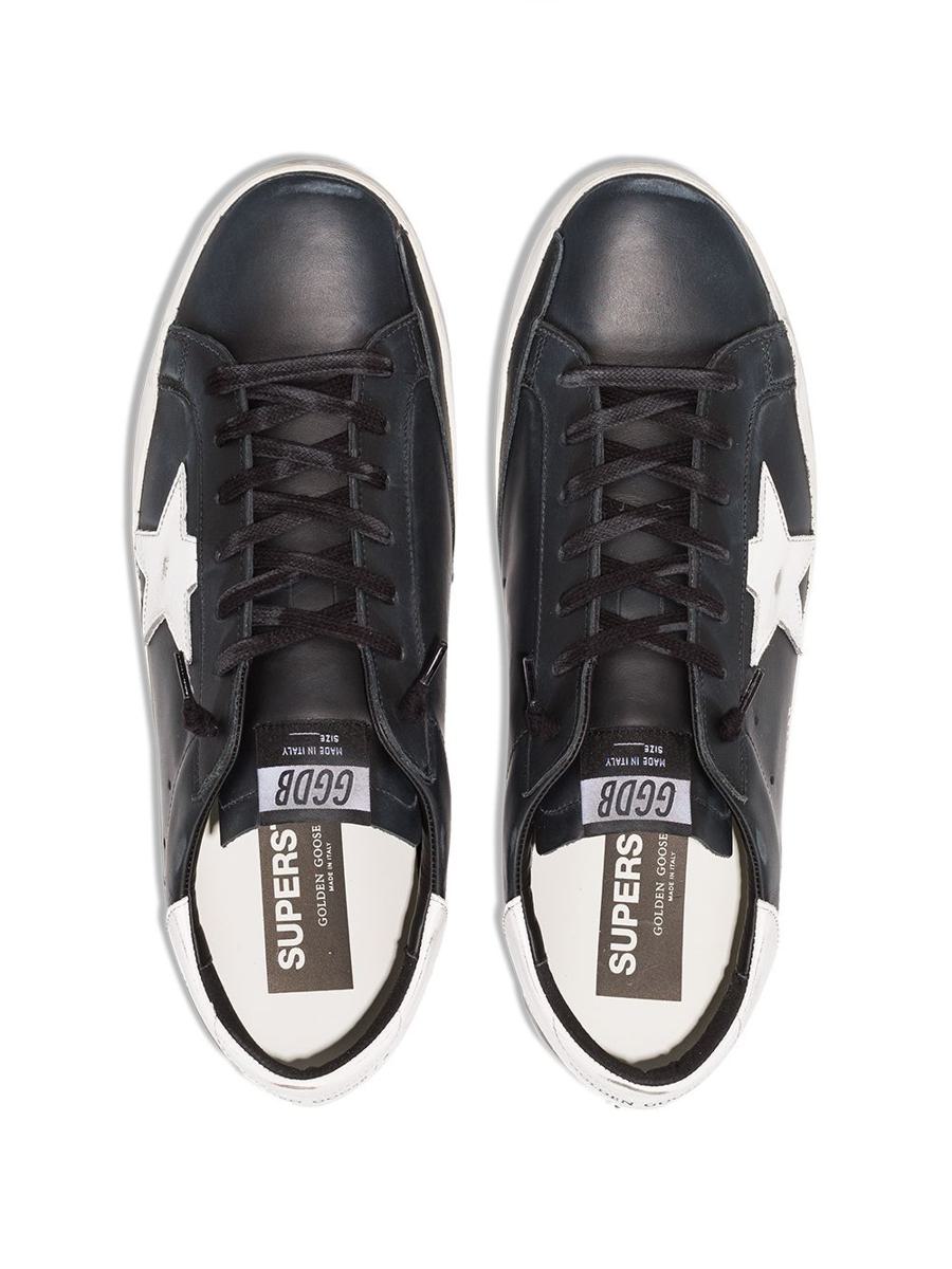 Golden Goose Super Star Lädersneakers
