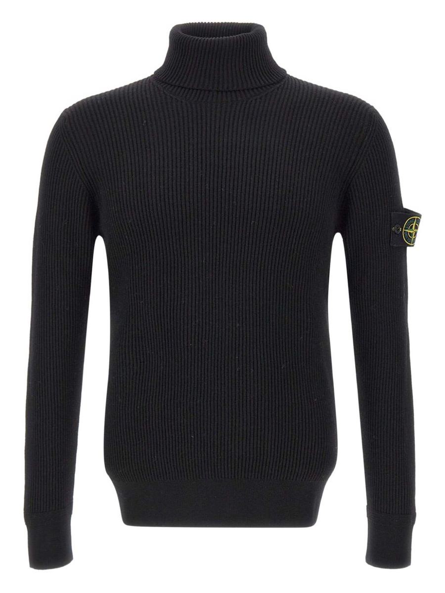 Stone Island Polotröja med Logotypmärke