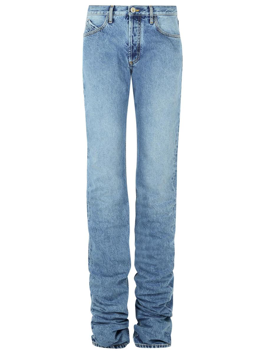 Attico blå denimjeans