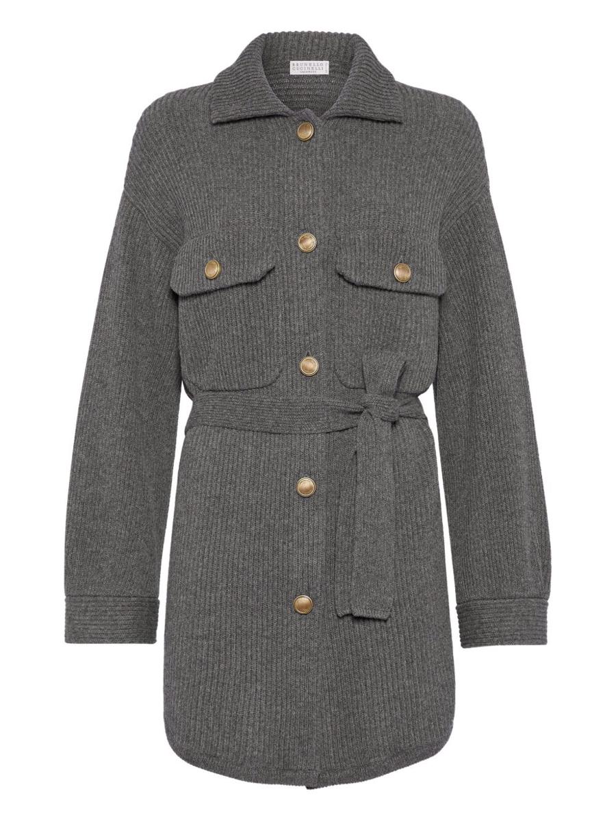 Brunello Cucinelli ull- och kashmirkofta