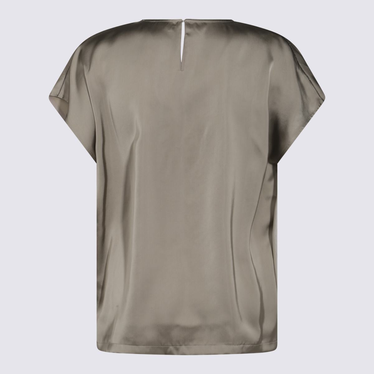 Fabiana Filippi Beige Viskos Topp