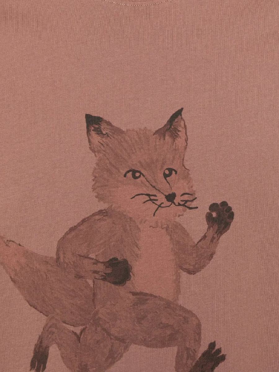 Maison Kitsuné T-shirts och pikétröjor