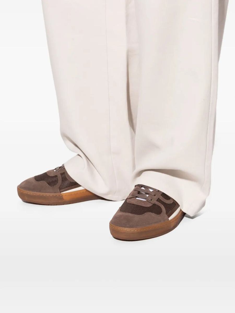 Lanvin "Clay" Sneakers med genomskinlig sula