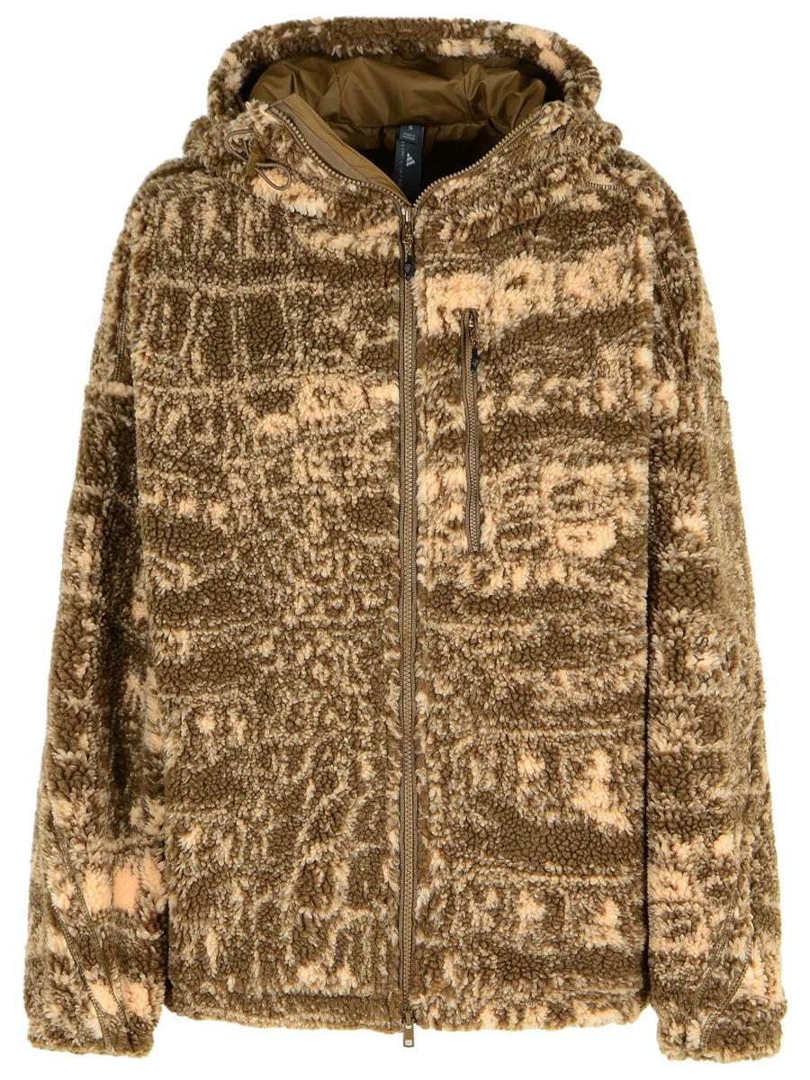 Adidas By Stella McCartney Tvåfärgad polyesterfleece