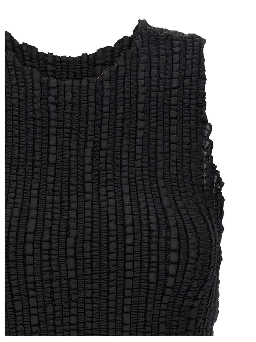 Issey Miyake topp med 'Jellyfish Pleats'-motiv