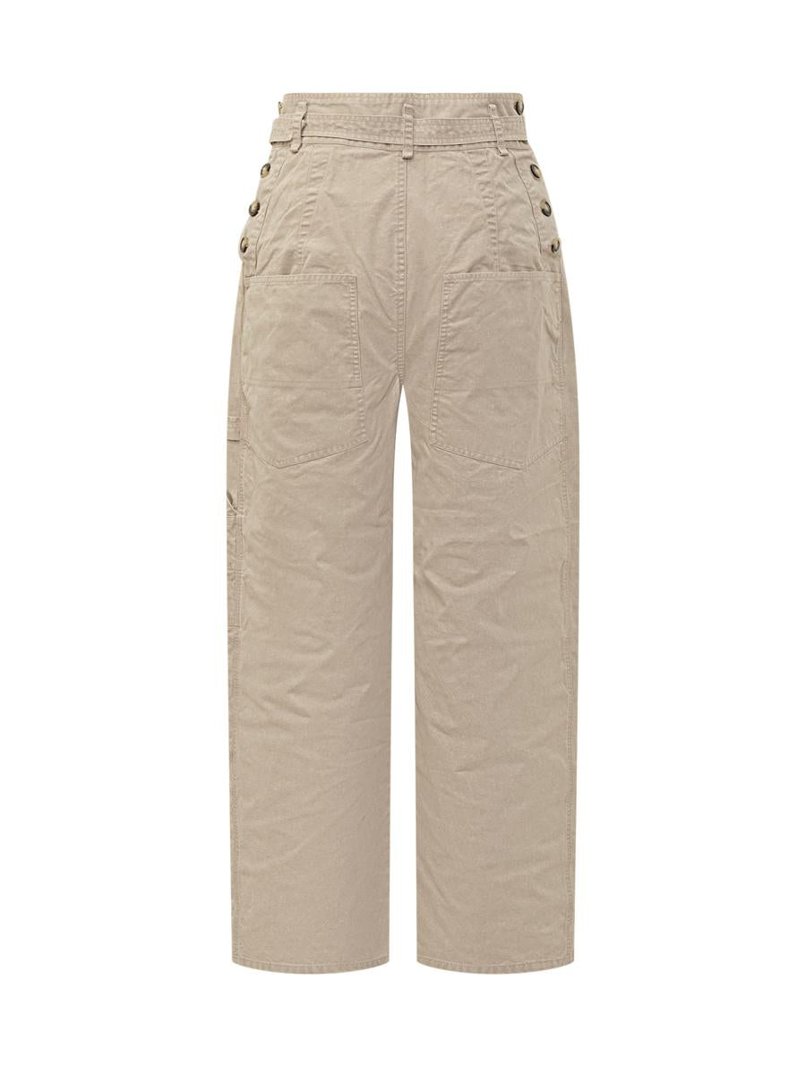 Isabel Marant Étoile Marant Étoile Cargo byxor med bälte